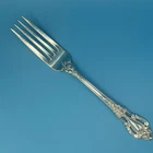 ELOQUENCE (Sterling, 1953) Lunt LARGE DINNER FORK 7-7/8” 75 G. No Mono.
