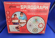 Vintage Kenner Spirograph No 401 Drawing Set w Box Booklet Incomplete
