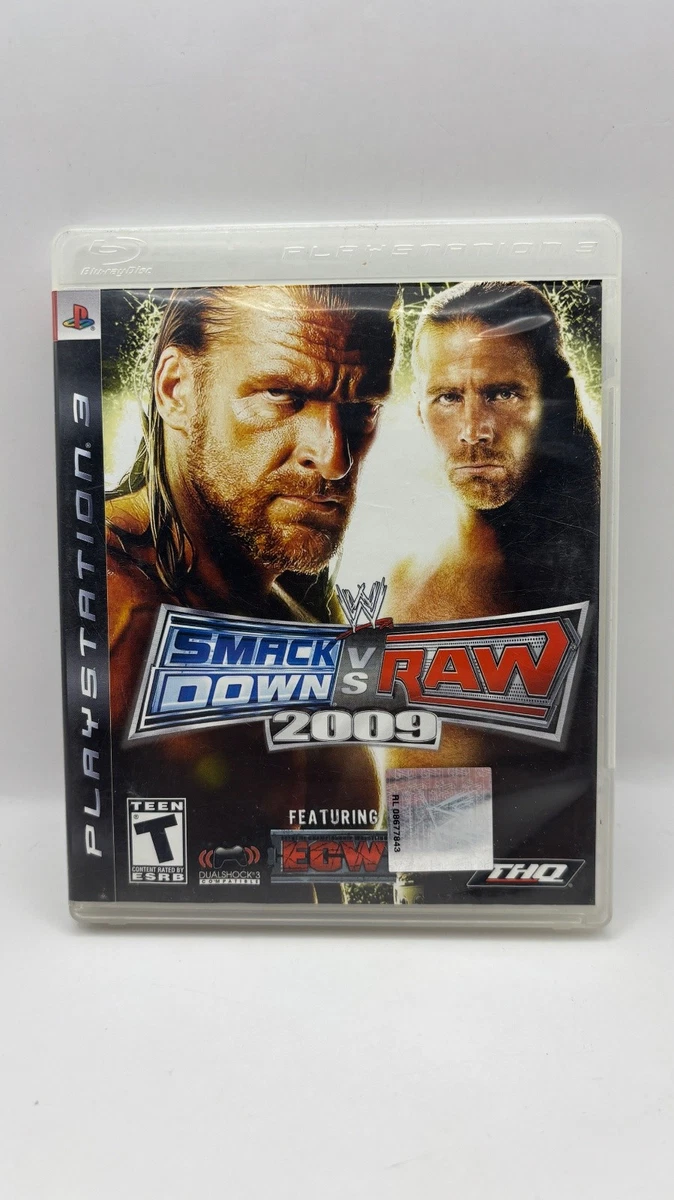 Sony PlayStation 3 WWE Smackdown vs. Raw 2009 Video Games for sale