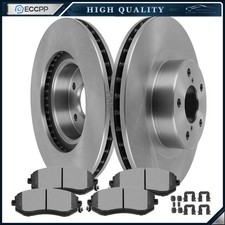 Front Brake Solid Rotors Ceramic Pads For Subaru Brz 2011 - 2016 Subaru Impreza
