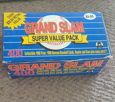 Grand Slam Super Value Pack 400-Card Box 1990 MLB Baseball Trading Cards Rookie