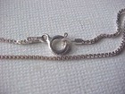 10MM GENUINE BLACK  TAHITIAN PEARL & 17" BOX CHAIN STERLING SILVER — photo 5