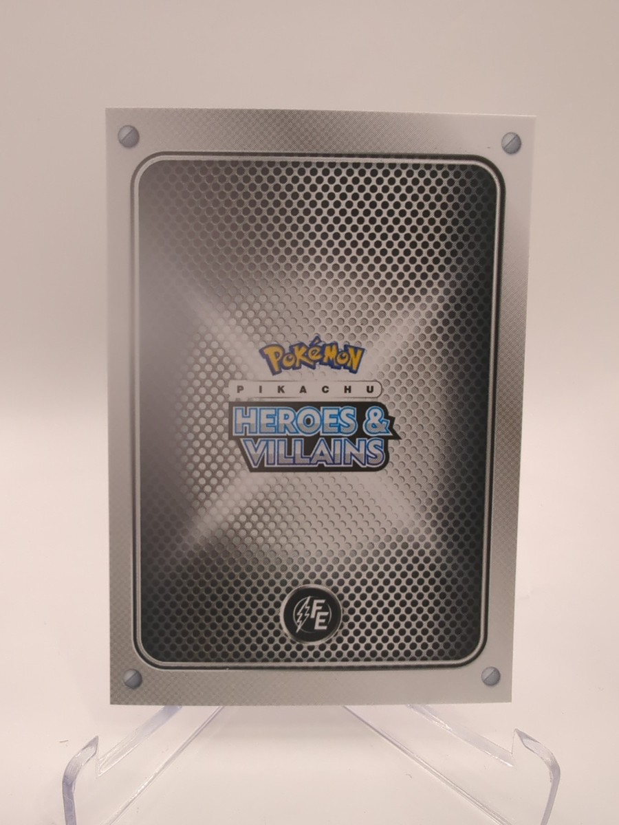 Anti-Venom Flash Edition Pokemon Pikachu Heroes And Villains Card