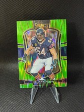2025 Panini Select Premier Level Brian Urlacher #200 Neon Green Shock  /699 SSP