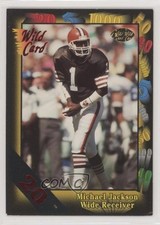 1991 Wild Card 20 Stripe Michael Jackson #131 Rookie RC 0b3. rookie card picture