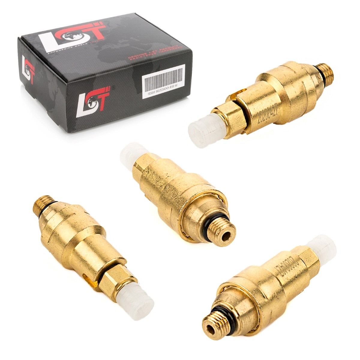 4X Air Suspension Residual Pressure Valve Strut Front For BENTLEY CONTINENTAL 3W