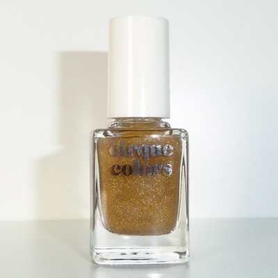 LUMIERE Cirque colors Indie Nagellack gold hologramm micro glitter Topper