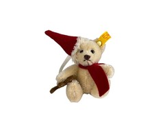 Steiff Animal 673207 Teddy Ornament 8cm. Excellent Condition