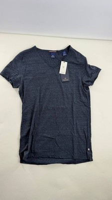 Scotch & Soda V-Neck T-Shirt Blue Casual Summer Tee Lightweight NWT