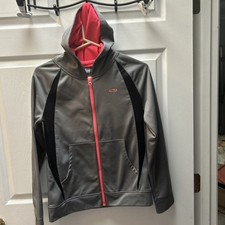 Girls Champion Wind Breaker Lightweight Hood Jacket Girls XL 14/16