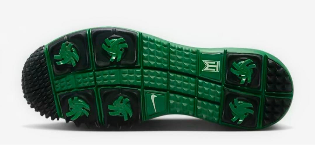 Nike Tiger Woods TW14 Golf Shoe White / Green MASTERS TW13 US 9.5W