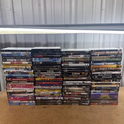  Lot (110+) Of Sealed Popular Titles DVDs  *Read 4 Movie Titles Free Ship NoDup