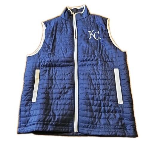 KC Royals Puffy Vest Size: Size M Kansas City, Miller Lite