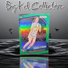 2025 Panini Prizm WNBA Sonia Citron Rc Green Holo Prizm