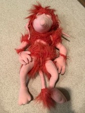 Rare Dakin 1986 firey Labyrinth Plush With Detachable Limbs Jim Henson