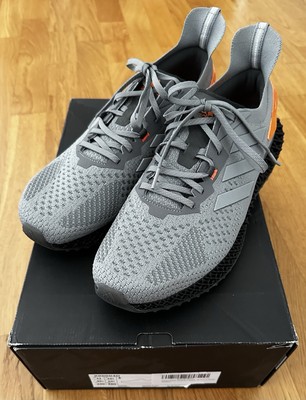 adidas X90004D Herren Sneaker-Gr.45 1/3 (UK10.5)-Grey Signal Orange-FW7091