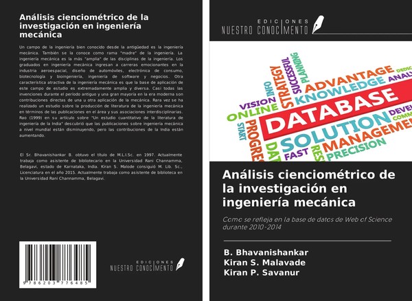 B. Bhavanishankar (U. A.) | AnáLisis CiencioméTrico De La InvestigacióN En...-image