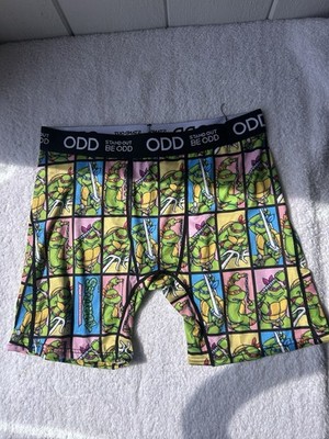 ODD Sox TMNT Teenage Mutant Ninja Turtles AO Men's Size Large Boxer Briefs 