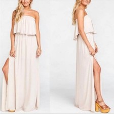 show me your mumu hacienda maxi dress show me the ring crisp women x-small xs