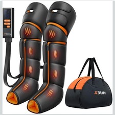 Leg Massager with Heat and Compression Circulation  Pain Relief 6 Modes 3 Heat
