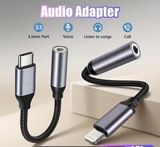 1pc Audio Adapters, Converting Type-C to 3.5Mm, Designed for Portable Headphone