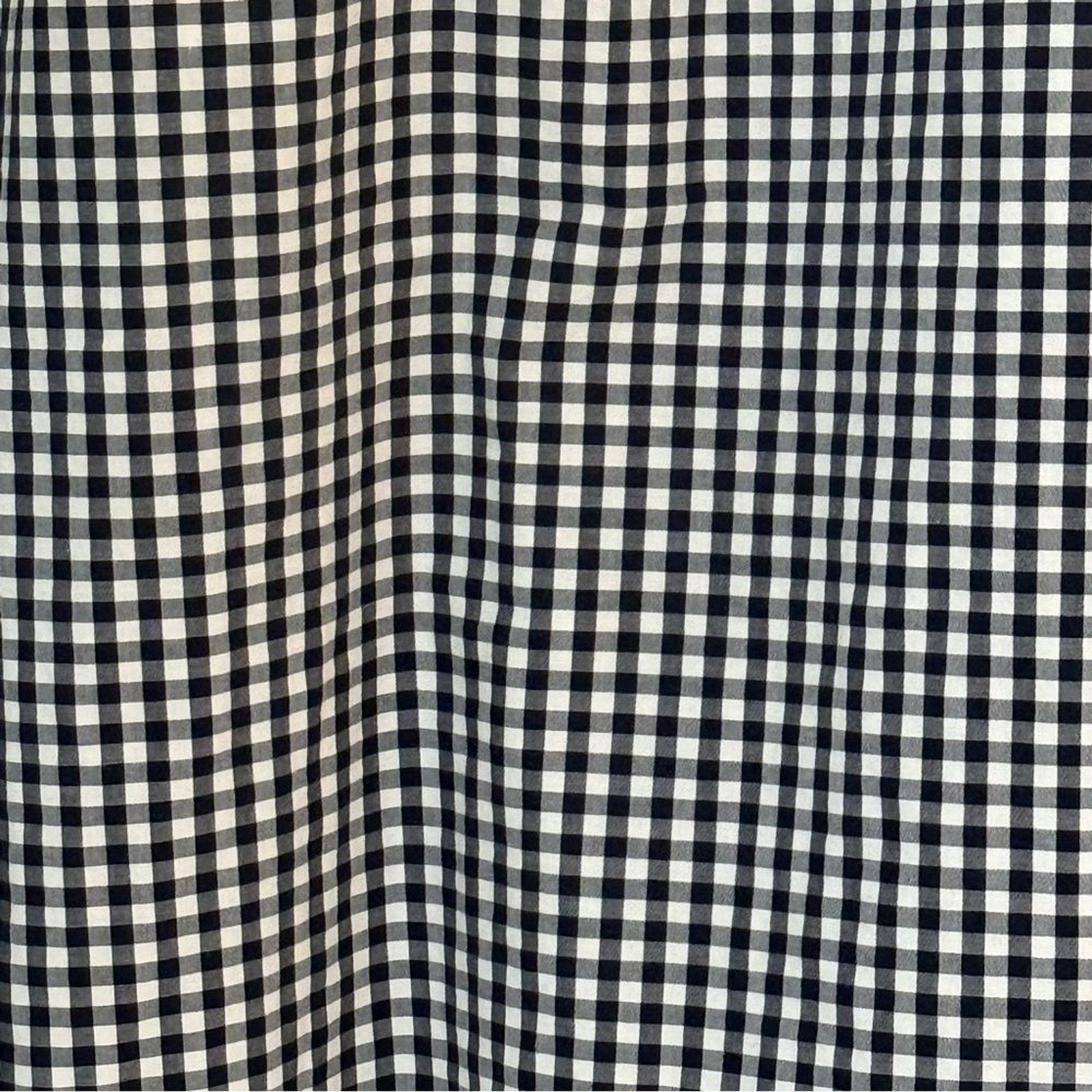 Untuckit Black White Checked Button Down Shirt si… - image 7