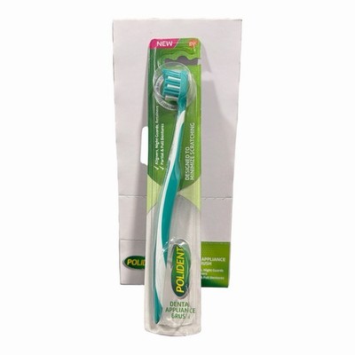 12 Pack - Polident Dental Appliance Brush