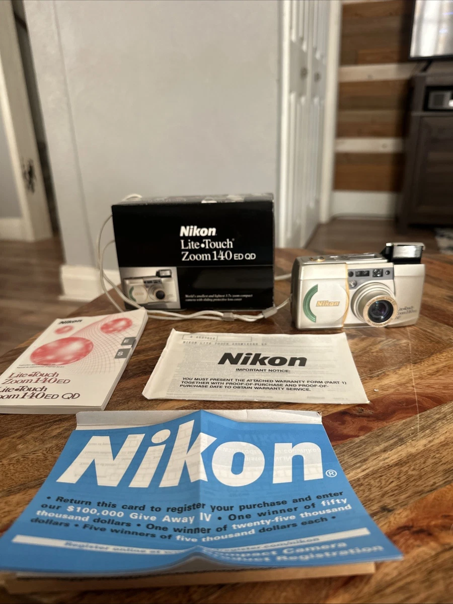 Buy Nikon Lite Touch Zoom 140 ED QD 35mm Point & Shoot Film Camera