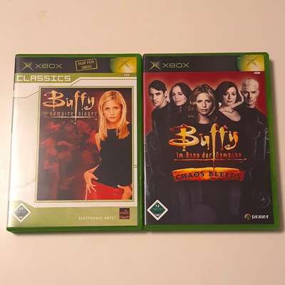 Microsoft Xbox Bundle, Buffy the Vampire Slayer Classics + Chaos Bleeds, USK 12