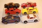 Six (6) Vintage 1970's - 2000's Matchbox / Hot Wheels Porsche Cars
