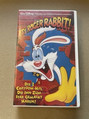VHS - Walt Disney - It s Roger Rabbit! 3 Cartoon Hits - Mit Original Hologramm