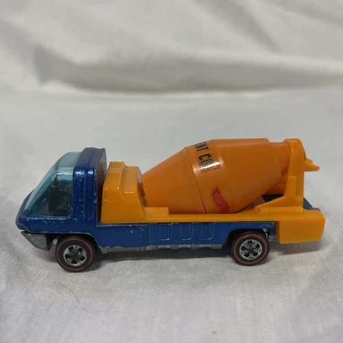 Vintage Hot Wheels Redline 1969 Cement Mixer Truck Heavyweight