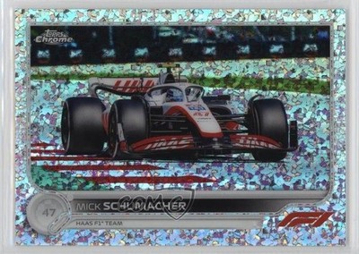 2022 Chrome Formula 1 F1 Racers Mini-Diamond Refractor /299 Mick Schumacher 1u6