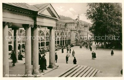 Mariánské Lázně Czech Republic Bohemia Lot at the Fountain of the