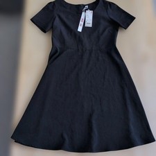 UNIQLO CanCam Collaboration Flare Dress in Black