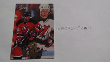 1994 1995 Flair Bill Guerin signed  Hockey Card
