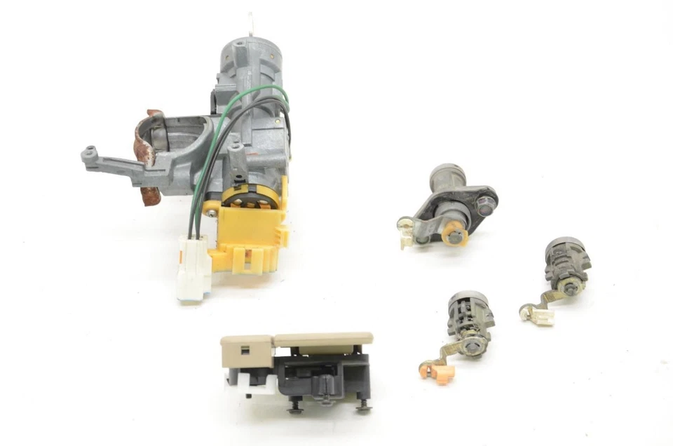 Interruptor de encendido 99-00 Mazda Mx-5 Miata NB con llave y cilindros de bloqueo Foto 3 de 4