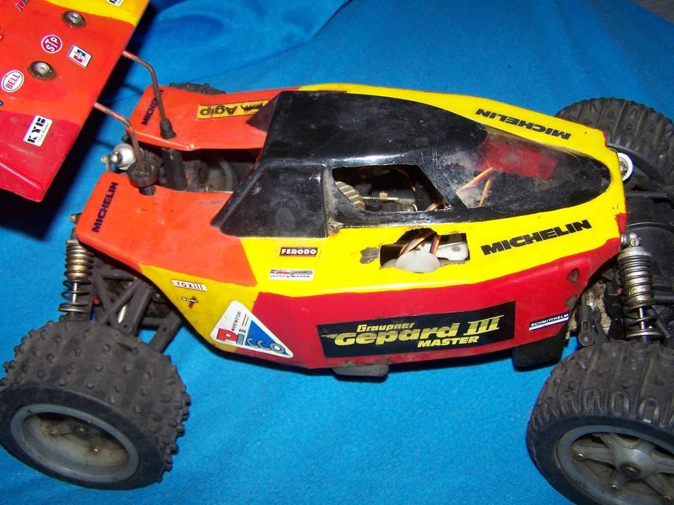 Rarität Buggy Graupner Robbe Verbrenner 2 Kanal Fernsteuerung - Bild 4 von 4