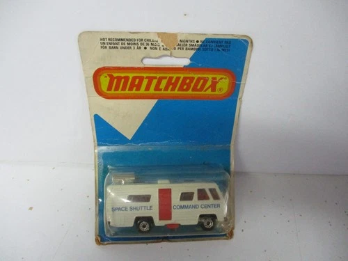 Matchbox Lesney Superfast SF54 NASA Tracking Vehicle- UK blistercard (warp)