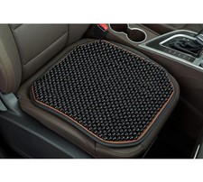 Wood Beaded Cooling Car Seat Cover Pad Massaging Home Office Chair Seat Cushion