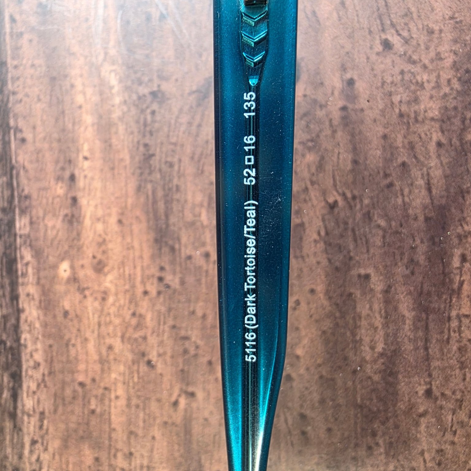 Coach Sunglasses womens Dark Tortoise Teal 52mm Rectangular Frame thumbnail 5