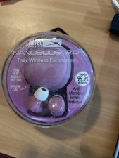 Altec Lansing Nanobuds 2.0 Truely Wireless Earphones Purple w/Charging Case