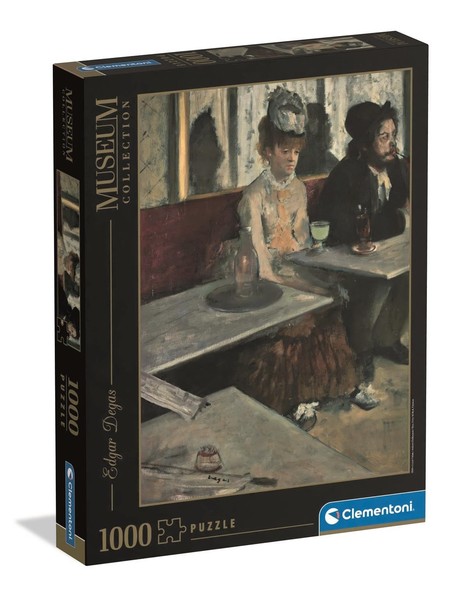 Clementoni Jigsaw Puzzle 1000 Pieces, Collection Museum Collection Dans Un Cafè,-image