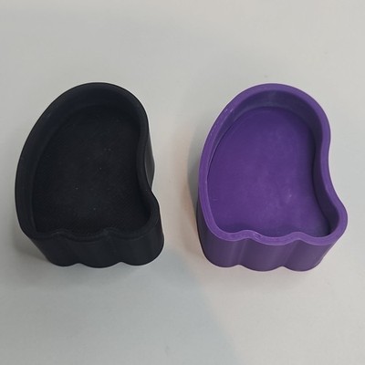2 Ghost Shaped 3D Printed BATH BOMBS Mold! Size: 2.5''