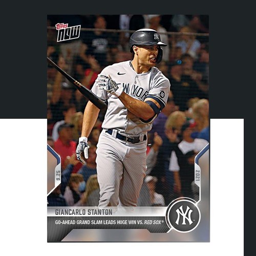 2021 Topps Now 860 Giancarlo Stanton