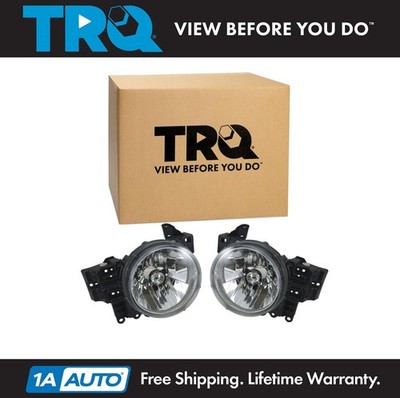 TRQ Headlight Assembly Set Fits 2007-2014 Toyota FJ Cruiser