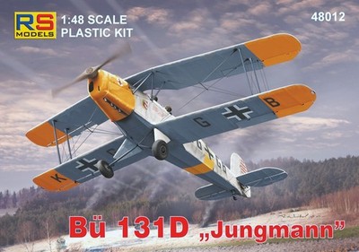 48012 RS Models 1/48 Bücker 131D  Plastic model kit