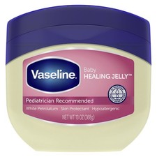 Vaseline Hypoallergenic Baby Oil Diaper Rash Cream Healing Petroleum Jelly, 13oz