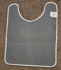 Yimobra Memory Foam Toilet Bath Mat U-Shaped, Commode Contour Rug, Soft and Comf
