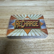 Marvel Recharge CCG 2-Player Card Game Sealed Deck Inaugural Edition SEALED 2001